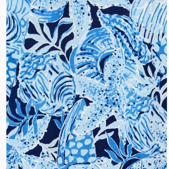 NWT Lilly Pulitzer Cass Dress - Bonaire Blue Coastal‎ Constellation - Size Small - Picture 5 of 13